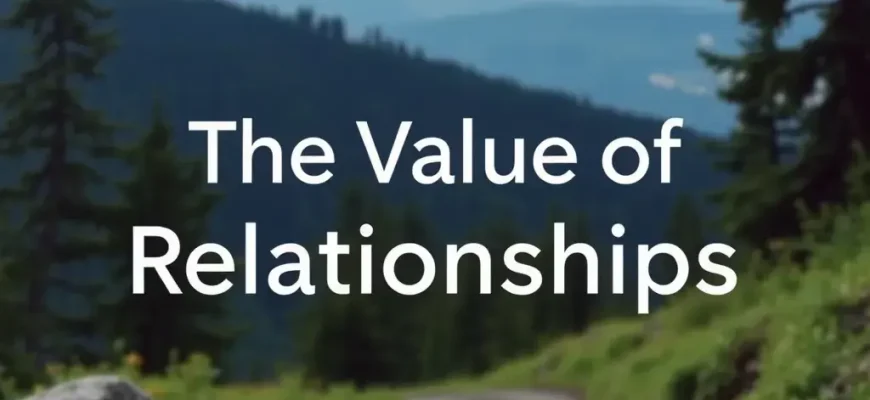 Ценность взаимоотношений личный опыт и путь к настоящей связи